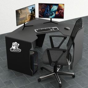 Стол компьютерный Comfy-Home Rasin RS-7 черный черныйчерный