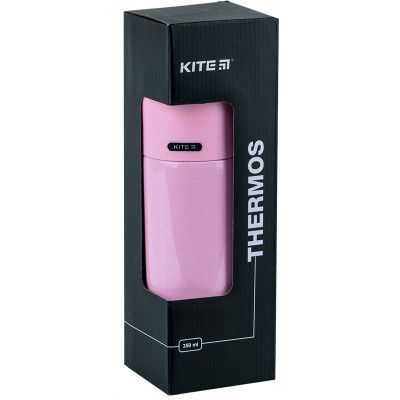 Поильник-непроливайка Kite Термос Pearl, 350 мл, розовый (K24-302-3) - Топ Продаж! | Зображення 3