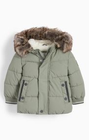 Дитяча зимова куртка для хлопчика C&A 74 см Хакі (25092412B)