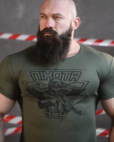 Тактична футболка потоотводящая SABUR ПИХАТА ОЛИВА ВТ6833 | Зображення 3