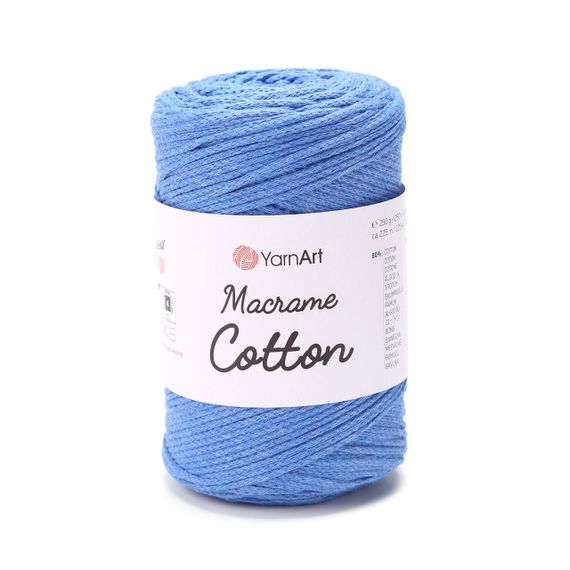 Пряжа YarnArt Macrame Cotton 786 (Ярнарт Макраме Коттон) 250 г / 225 м трикотажний шнур для макраме та в'язання