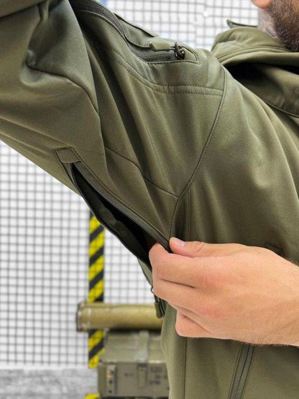 Тактический костюм софтшел softshell ESDY oliva (оригинал) ВТ7949 | Зображення 3