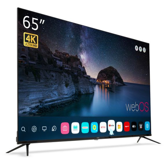 Телевізор Vinga S65UHD25BWEB | Зображення 1