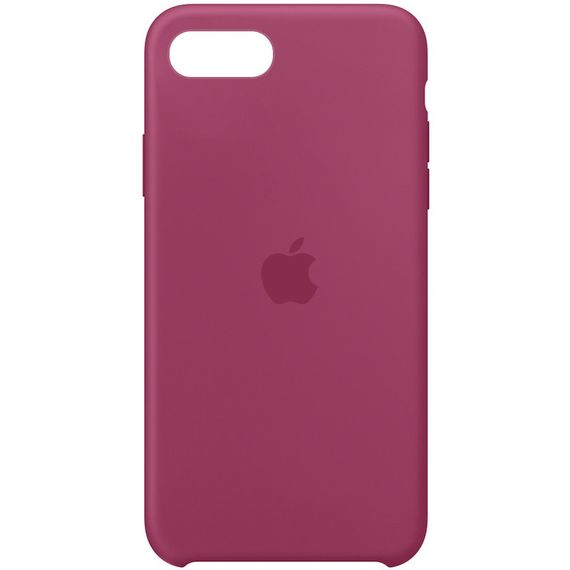 Чохол Silicone Case (AA) для Apple iPhone SE (2020) Малиновий/Pomegranate