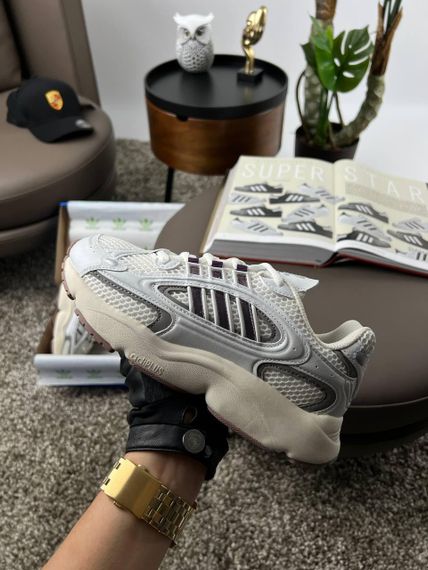 Кросівки Ozmillen White Gray Beige (шкіра , текстиль) весна / літо / осінь 40 25.5 | Зображення 6