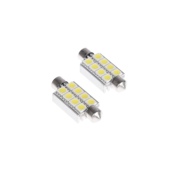 Лампа автомобільна світлодіодна LED SV8.5 CW (Festoon) 42mm 12V