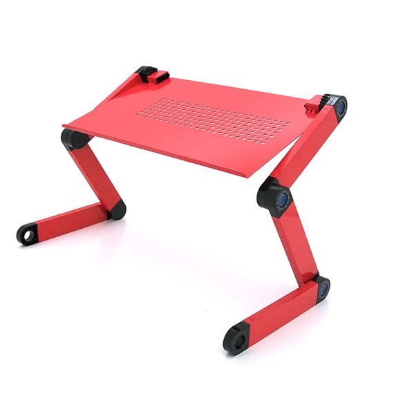 Стіл-підставка для ноутбука Aluminium Laptop Table (420*265), Red, Box | Зображення 3