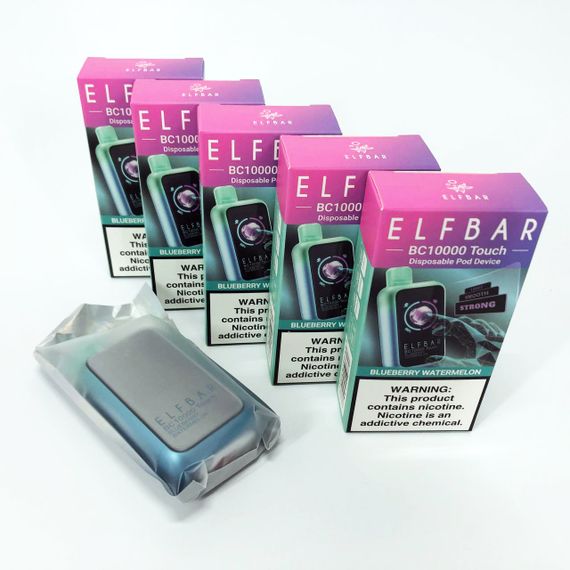 Elf Bar BC10000 Touch смак Чорниця Кавун (Blueberry Watermelon) (ws87954-1) | Зображення 2