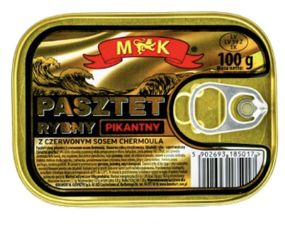 Паштет рибний  MK Rybny Pikantny, 100г Польша