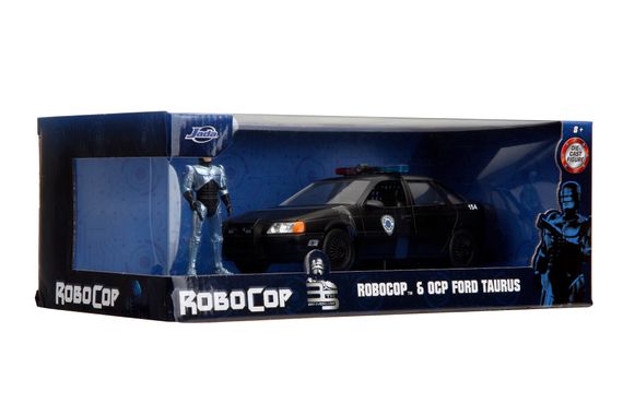 Игровая металлическая машинка RoboCop Форд Тарус с Робокопом | Зображення 6