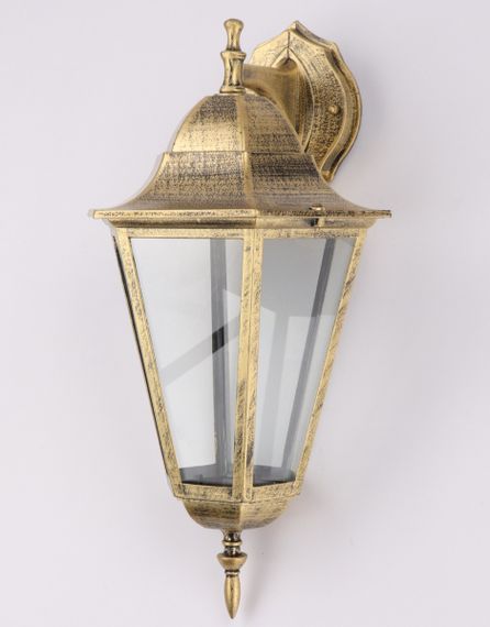 Ліхтар вуличний настінний 25520 Золото 40х20х22 см. | Зображення 1