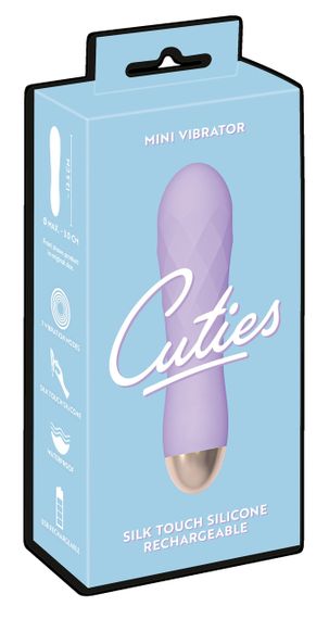 Фіолетовий мінівібратор із незвичайною текстурою Cuties Mini Vibrator Sex Aura | Зображення 4