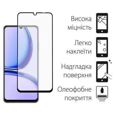 Чехол для мобильного телефона Dengos Kit for Realme C51 case + glass (Mint) (DG-KM-61) | Зображення 2