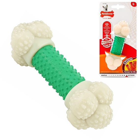 Іграшка для собак Nylabone Extreme Chew Double Action, 12 см