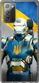 Чехол на Samsung Galaxy Note 20 Украинский киборг "980u-2036-17620"