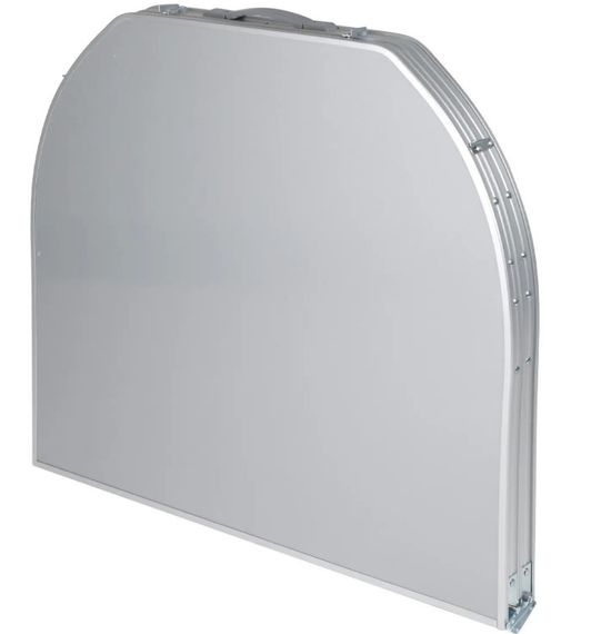 Стіл Bo-Camp Premium Oval 120x80 cm Grey (1404420) | Зображення 4