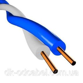 Провод кроссовый стационарный ПКСВ-ПКСВл  2*0,5 "Одескабель"