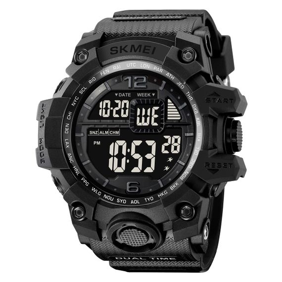 Годинник S2kmei 2245BKBK Black-Black