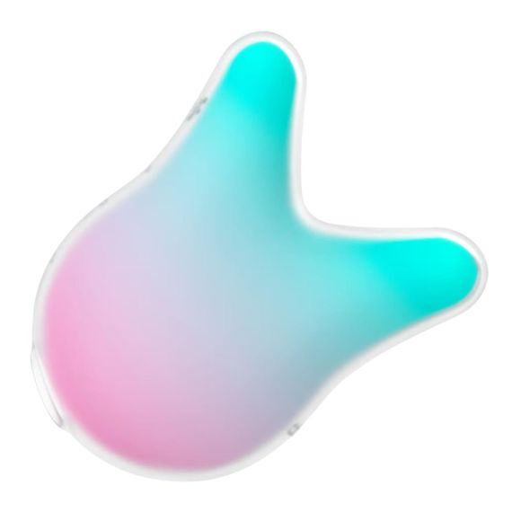 Вакуумний кліторальний стимулятор з вібрацією Satisfyer Mermaid Vibes Mint/Pink, 2 мотори Sex Aura | Зображення 1