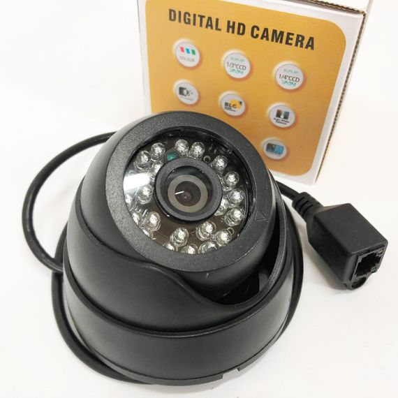 Камера видеонаблюдения купольная HD Camera 349 IP 1.3 mp, Камера наблюдения для квартиры | Зображення 9