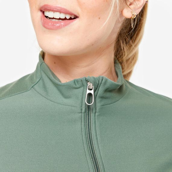 Куртка спортивна жіноча зелена - 2XL | Зображення 2