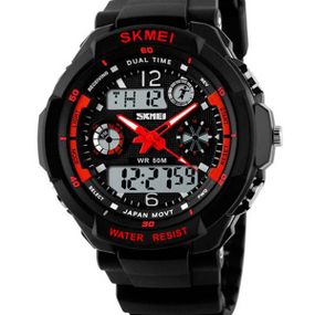 Часы детские Skmei S-Shock Red 0931R для детей от 12 лет