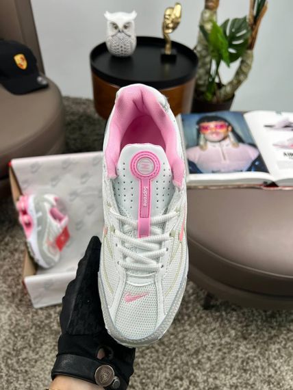 Кросівки Supreme Shox Ride 2 SP Grey White Pink (топ якість) 41 25,5 см | Зображення 4
