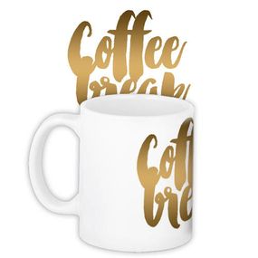 Чашка з принтом Coffee break 330 мл (KR_TFL028)