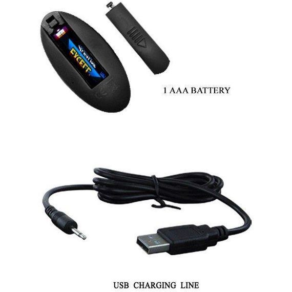 Анальна пробка з пультом керування PRETTY LOVE BEADED Sex Aura | Зображення 7