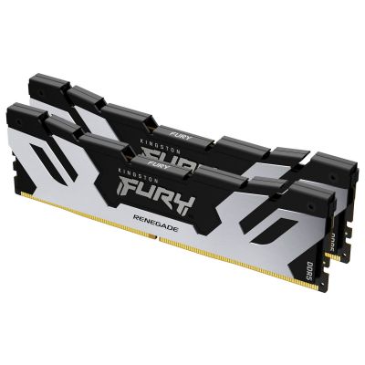 Модуль памяти для компьютера DDR5 32GB (2x16GB) 6400 MHz FURY Renegade Silver Kingston Fury (ex.HyperX) (KF564C32RSK2-32) | Зображення 1