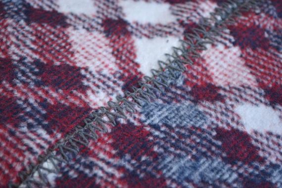 Плед Pupilla 200×220 см. Sheggy  Bordo | Зображення 2