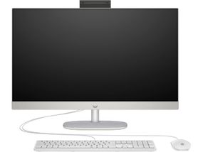 Комп'ютер персональний моноблок HP  All-in-One 27' FHD IPS AG, Intel i5-1335U, 16GB, F512GB, UMA, WiFi, кл+м, DOS, білий (AR0N5EA)