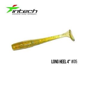 Силиконовая приманка, Съедобный силикон Intech Интеч Long Heel 4"6 шт #05