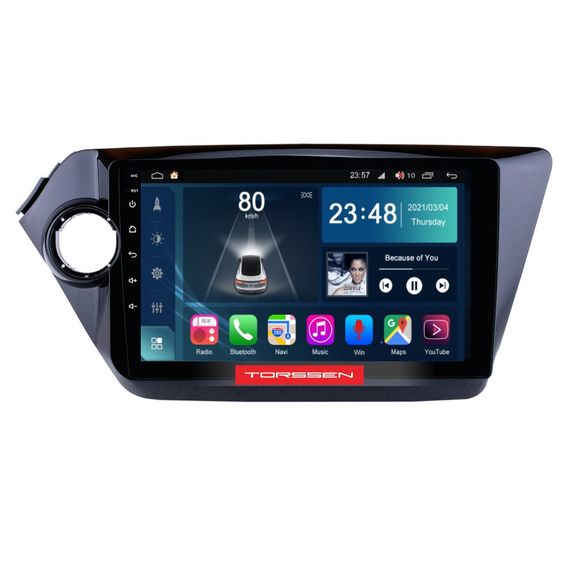 Штатная магнитола Torssen Kia K2/Rio 17-18 F98256 4G Carplay | Зображення 1