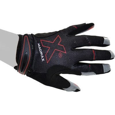 Перчатки для фитнеса MadMax MXG-103 X Gloves Black/Grey L (MXG-103-BLK_L) | Зображення 9