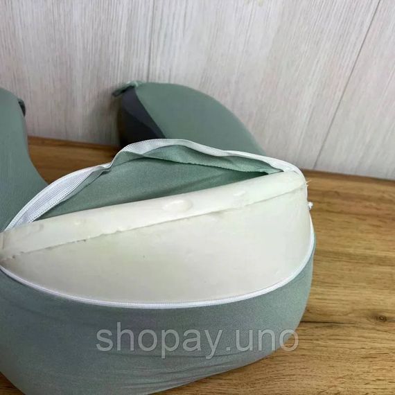 Подушка для шиї U-подібна Memory Foam 28×26×12 см | Зображення 5