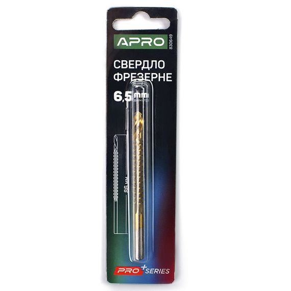Свердло фрезерне Ø6,5мм APRO 8306491