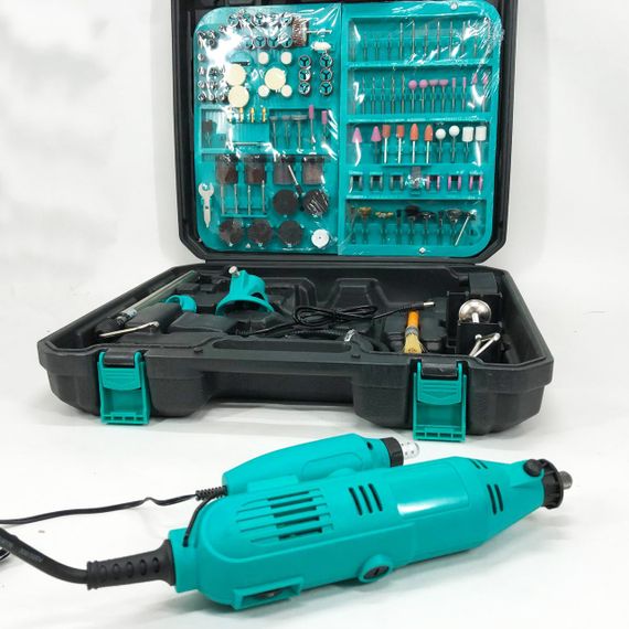 Ручний електричний гравер + гравер Mini 12V з 236 насадками, електричний електричний міні, SA-318 Дриль гравер | Зображення 5