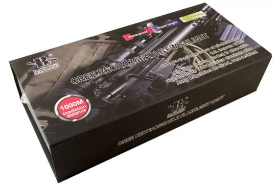 Світлодіодний ліхтар BL-2800-T6 50000W, тактичний ліхтар, ліхтар із кнопкою | Зображення 7