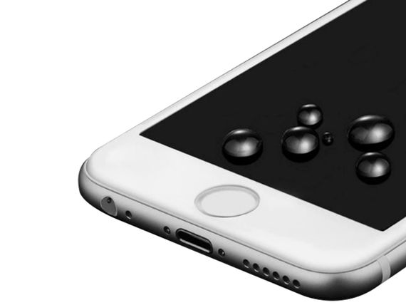 Захисне скло 3D Full Cover для iPhone 7 Білий|Повне покриття|айфон 7 | Зображення 4