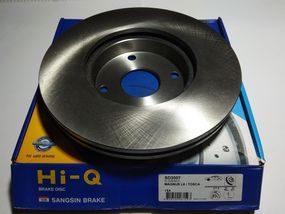 Диск гальмівний Epica/Evada 2.5 передній, Hi-Q (SD3007) 1 шт (96329364)