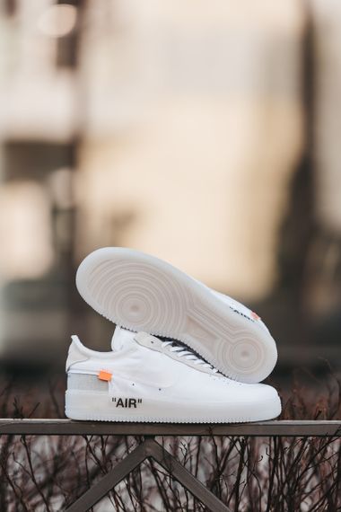 Кросівки чоловічі N-ike Air Force x Off-White 36