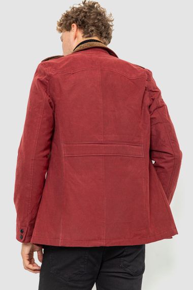 Піджак чоловічий, колір бордовий, 182R15173 | Зображення 3