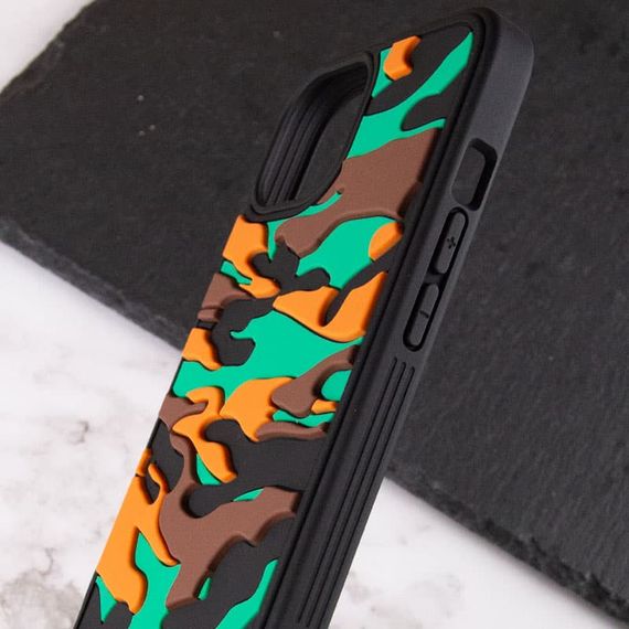 Чехол TPU+PC Army Collection для Apple iPhone 13 Pro (6.1") Коричневый | Зображення 3