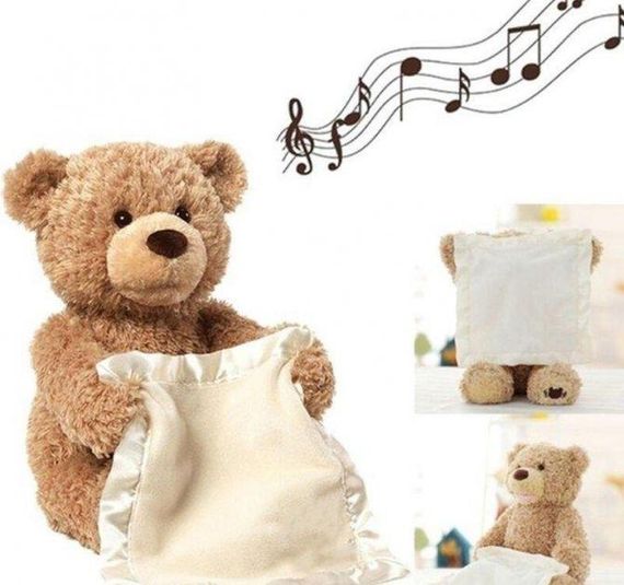 Интерактивная игрушка говорящий Мишка Пикабу Peekaboo Bear | Зображення 1