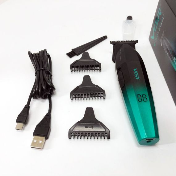 Профессиональная машинка для стрижки волос головы, Триммер для волос портативный, Триммер беспроводной QB-30 | Зображення 4