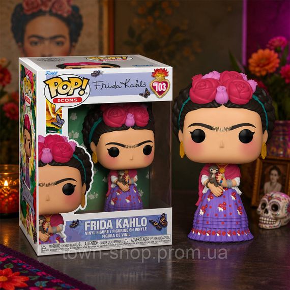 Игровая фигурка Funko POP! серии Icons - Фрида Кало | Зображення 2
