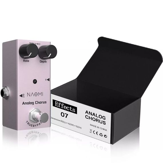 Гітарна педаль ефектів хорус Naomi Analog chorus для електрогітари гітари