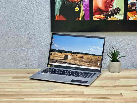 Ультрабук Acer Aspire 3 A315-58 / 15.6" (1920x1080) IPS / Intel Core i5-1135G7 (4 (8) ядра по 2.4 - 4.2 GHz) / 8 GB DDR4 / 512 GB SSD M.2 / Intel Iris Xe Graphics / WebCam / Win 11 Home б/в | Зображення 3