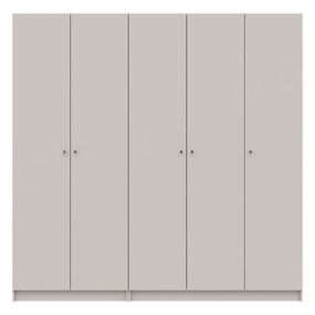Комплект шкафов для одежды Doros Промо (2 шт.) 225х48х204 см Кашемир (DRS-011212)